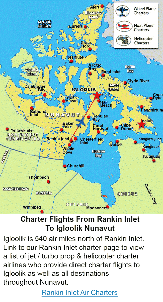 Fly From Rankin Inlet